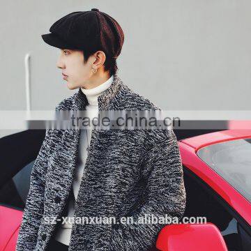 American and European Style Woolen Jacket Coat Winter Casual Jacket for Men photo-4