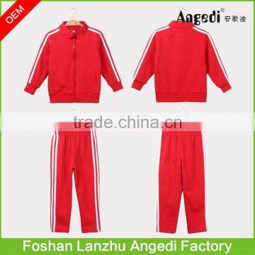 Kids Clothing Sets Jacket+ Pants Custom Kindergarten School Uniform