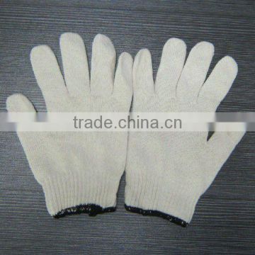 open end regenerated color cotton yarn gloves