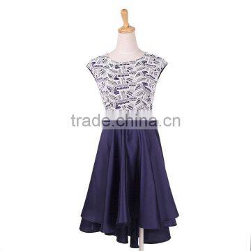Dress Women Casual Wholesale Clothing Manufacturer Overseas Ruffle Dress photo-6