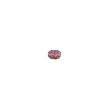High Quality Cartoon Cake Happy Birthday Rhinestone/Acrylic /Gem Stone Glitter Sticker Wall Decals DIY photo-2