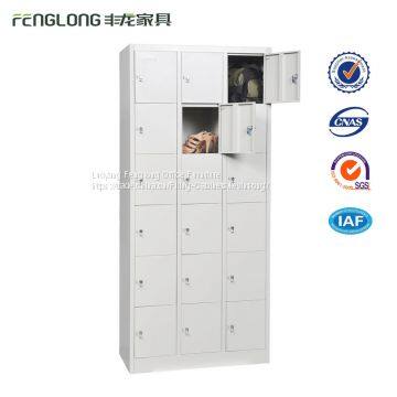 Public 18 Door Locker Steel Locker Cabinets With CKD Package photo-5