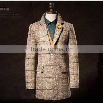 Casual England Style Color Men Coat Winter Coat photo-5
