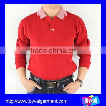 Wholesale Custom Polyester/cotton Men's Short Sleeve Polo t Shirt photo-3