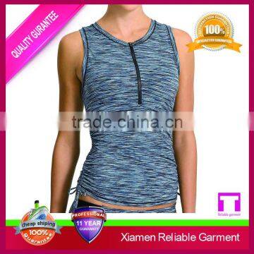 High Quality Fitness Women Apparel Wholesale Gym Wear Tank Top /back Stringer Tank Top for Women