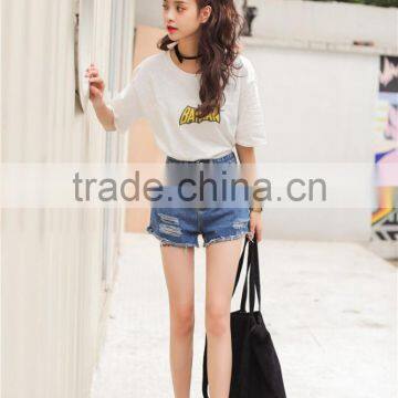 2016 Summer New Design Ladies Fashion Jeans Shorts photo-5