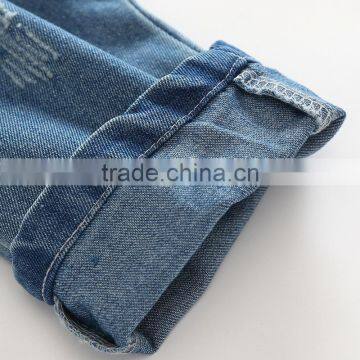 S33456W 2017 Fashion Boys Jeans Washable Soft Jean Worn Out Pants photo-3