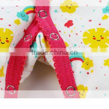 2017 Long Sleeve Newborn Baby Jumpsuit Wholesale Combed Cotton Baby Bodysuit photo-6