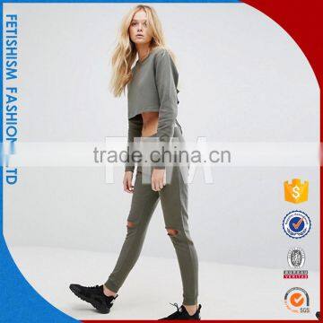 2017 Summer New Korean Women's Umbrella Short Paragraph Primer Shirt Shirt Back Hollow Slim Long Sleeve T-shirt photo-3