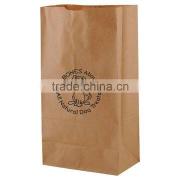 Made in the USA SOS Bag - Features a Self Opening Style With Side Gussets and Serrated Cut Top, Comes With Your Logo.