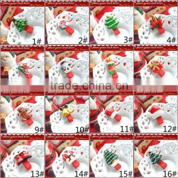 Wholesale Christmas Hair Accessories Gold Crown Decorative Hair Clips photo-1