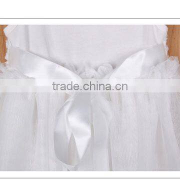 Wholesale Summer Cotton Printing Girls Kids Lace Dress photo-5