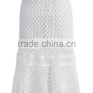 2016 Guangzhou Shandao New Design Summer Hot Selling Women Party Wear Black Slim Fit Lace Long Skirt Models photo-6