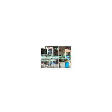 Automatic concrete brick making machine
