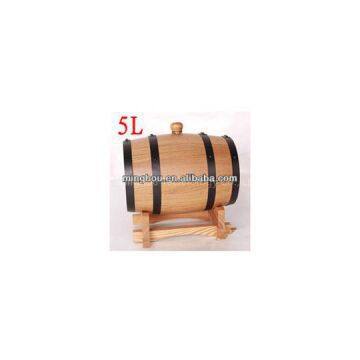 5l Oak Wine Barrel, Port Barrel, Barrel Stand MH-WB-15014