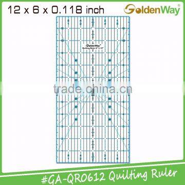 New Launched 5 Colors Patchwork Square Quilting Ruler for Fabric Cutting photo-6