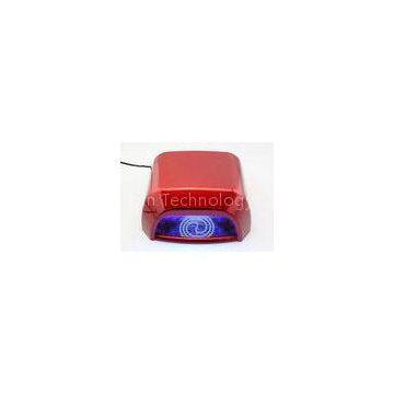 Red 40w Lamp For Nails LED UV Nail Lamp With Timer 30s , 60s , 90s For Beauty Salon