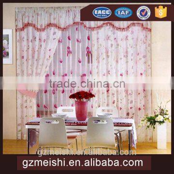 Hot sale 100% polyester blackout ruffled rolling window curtain