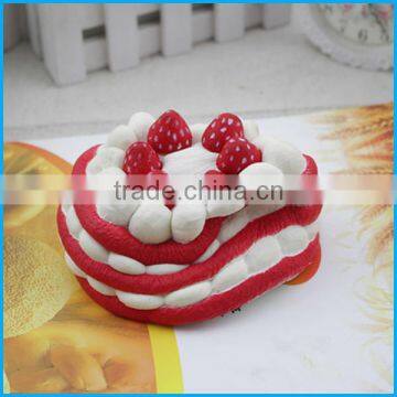High Quality PU Soft Slow Rising Squishy Cake photo-4