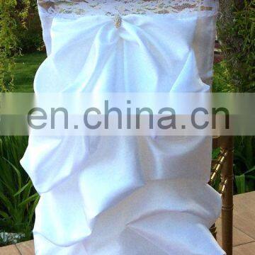 Wholesale Plain Burlap Wedding Chair Tie Backs photo-5