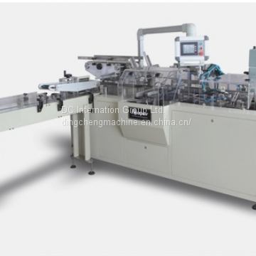 Automatic high speed facial tissue boxing and sealing machine