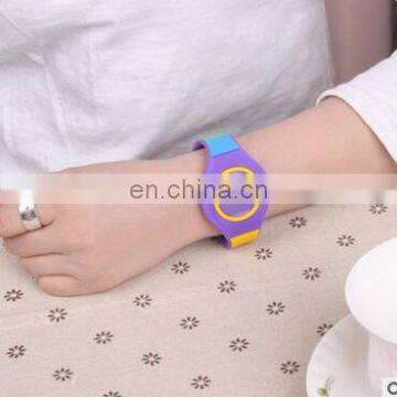 Steel Full Round Electronic Smart Watch Smart Monitor SleepTracker Wearable Devices for Lovers Jelly Color Silica Watch photo-3