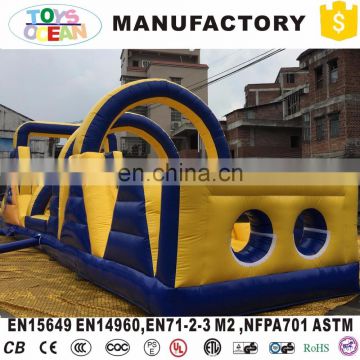 Excited Adult obstacle course combo inflatable playground equipment Indoor