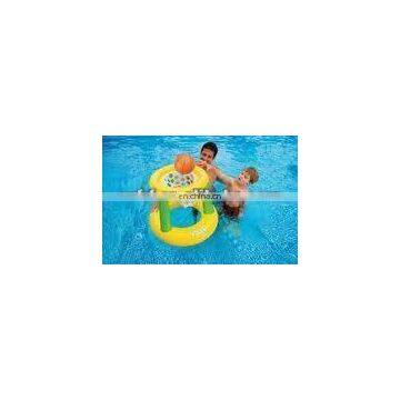 Inflatable Pool Floating Basketball Hoops Game