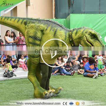Popular Artificial Walking Realistic Dinosaur Costume photo-3