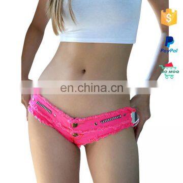 Hot Sell Fat Women Casual Women Jeans Shorts photo-3