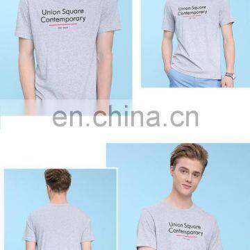 Pre-shrunk Customize Cheap Fashion Printing Men's T-shirts Hot Sale Short Sleeve Tshirts Breathable Hand Wash T-shirt photo-5