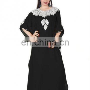 Moroccan Indian African handwork Emroidery Fancy Farasha Jalabiya Abaya Kaftan