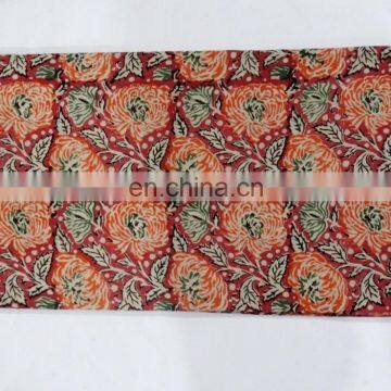 Cotton Hand Block Print Sewing Indian Fabric Material Cotton Print