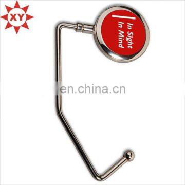 2015 printed logo metal hooks bag hook hanger for souvenir gifts