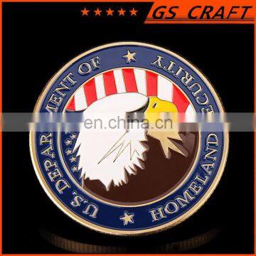 3D Gold Plated Metal Two Sides Gold Coin/sliver Coin/bronze Coin photo-4