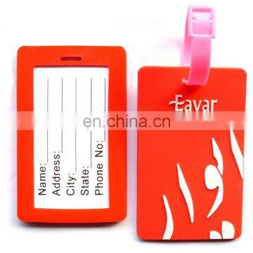 ID Clear Durable Pvc/plastic Travel Luggage Tags photo-4