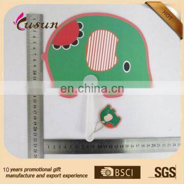 2015 promotional PP colorful multicolor fan