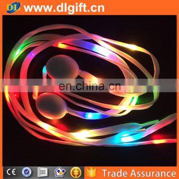 Hot sale top quality night running classic shoes lighting waterproof colorful flashing led shoelaces