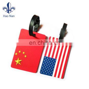 Custom made durable colorful luggage tag for wholesale