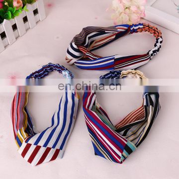 Elastic sports hair band hair accessories colorful elastic sport headband women