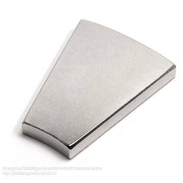 China Factory neodymium magnet arc wedge