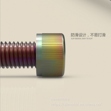 Spirit Beast Motorcycle Modified Stainless Steel Screws Decorative Screws SHCS Colorful Plating CL402 photo-2