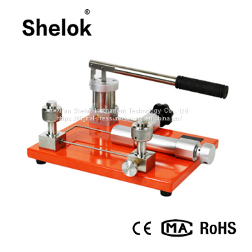 Benchtop pneumatic pressure calibrator pressure gauge calibration machine equipment