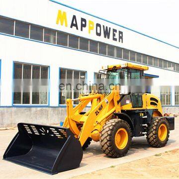 ZL16F mini telescopic wheel loader with quick hitch, CE