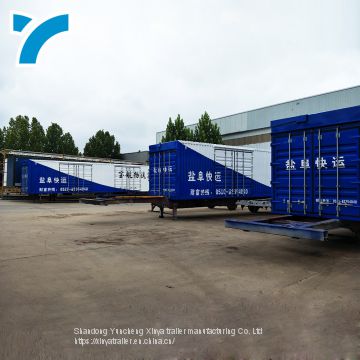 Brand New Semi Trailer Air Suspension Axle Enclosed Box Cargo Truck Trailer