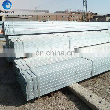 GI WELDED HOLLOW SECTION RECTANGULAR STEEL PIPE AS GALVANIZED DRAINAGE PIPE