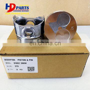 D902 Piston 3mm 1G687-21903 For Kubota Tractor