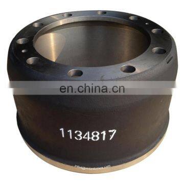 Factory brake drum 1134817 for truck trailer