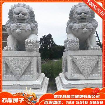 Marble Lion, Stone Carving Qilin Factory Custom, Chinese Carving photo-4