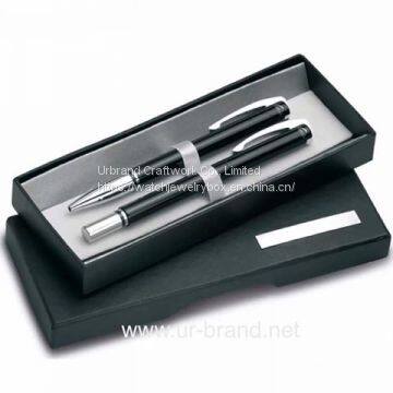 Custom Logo Color Printed Pen Display Case Cardboard Paper Gift Pen Packaging Boxes With Lid